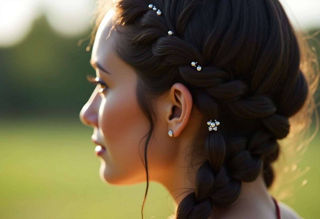 coiffure bohème chic